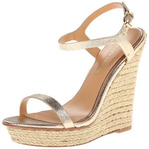 Platinum Badgley Mischka Espadrilles
